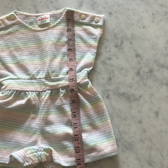 Vintage Healthtex Rainbow Romper 12 Months - Picture 6 of 7
